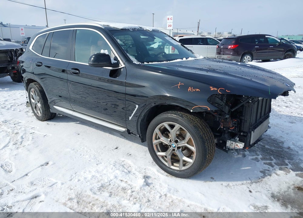 2022 BMW X3 XDRIVE30I VIN: 5UX53DP03N9L79748