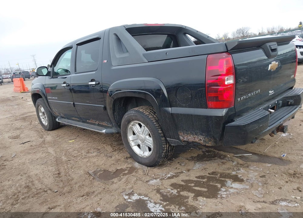 2007 CHEVROLET AVALANCHE 1500 LT VIN: 3GNFK12397G289412