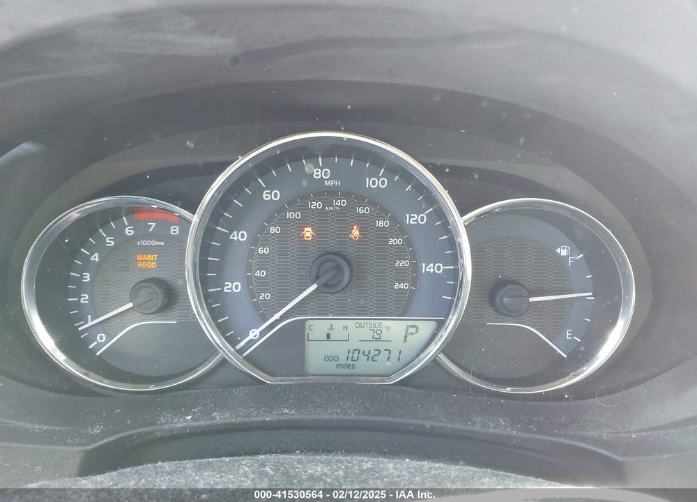 2014 TOYOTA COROLLA VIN: 2T1BURHE8EC144278