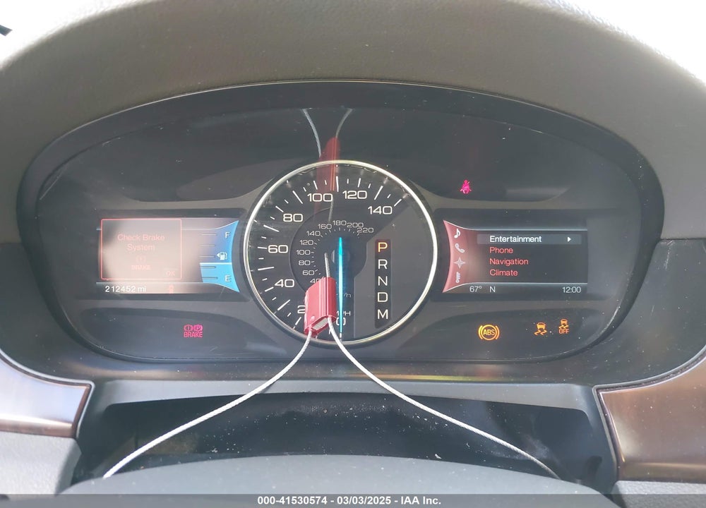 2011 FORD EDGE LIMITED VIN: 2FMDK3KC1BBB06247