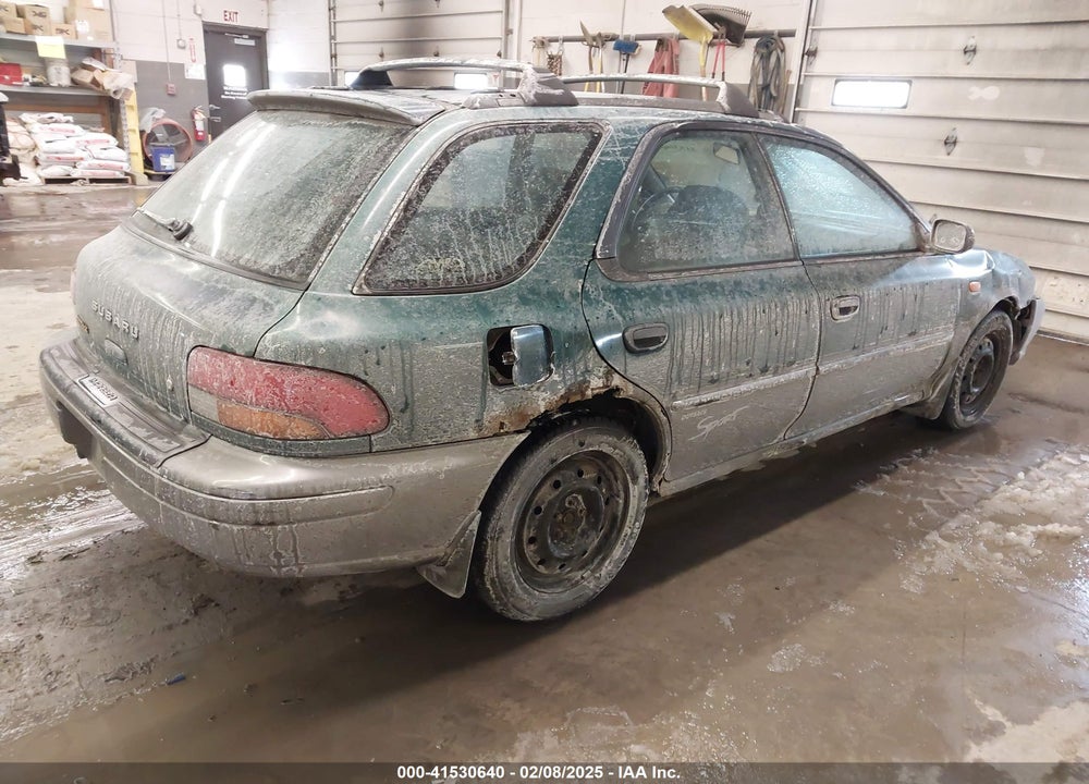 1999 SUBARU IMPREZA OUTBACK SPORT VIN: JF1GF4858XH804701