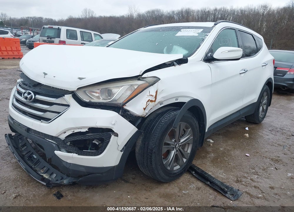 2013 HYUNDAI SANTA FE VIN: 5XYZU3LBXDG065478