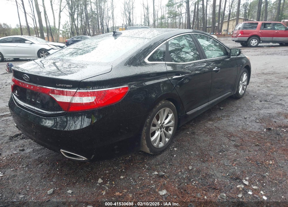 2014 HYUNDAI AZERA VIN: KMHFH4JG3EA376873