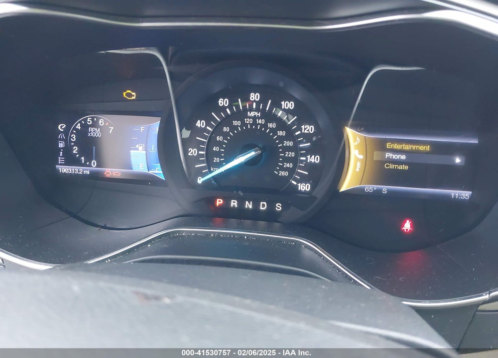 2013 FORD FUSION VIN: 3FA6P0HR2DR188685