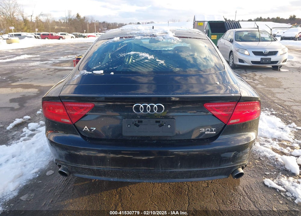 2012 AUDI A7 VIN: WAUYGAFC2CN086650