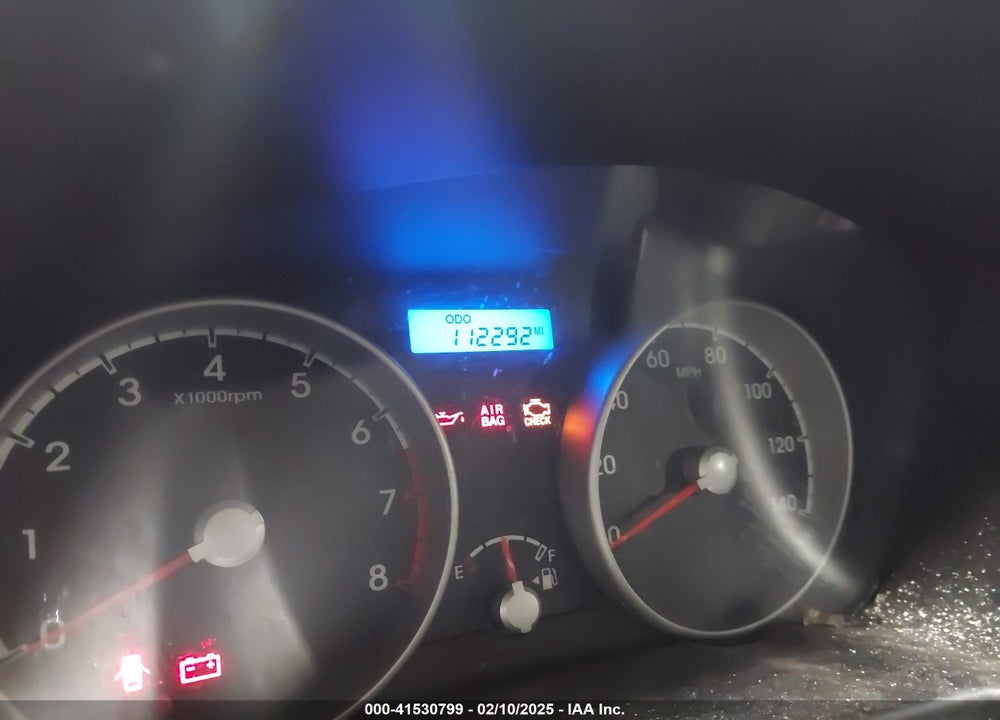 2011 HYUNDAI ACCENT GS VIN: KMHCM3AC8BU201874