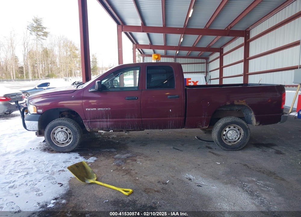 2003 DODGE RAM 2500 SLT/LARAMIE/ST VIN: 3D7KU28D13G835806