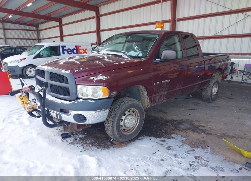 2003 DODGE RAM 2500 SLT/LARAMIE/ST VIN: 3D7KU28D13G835806