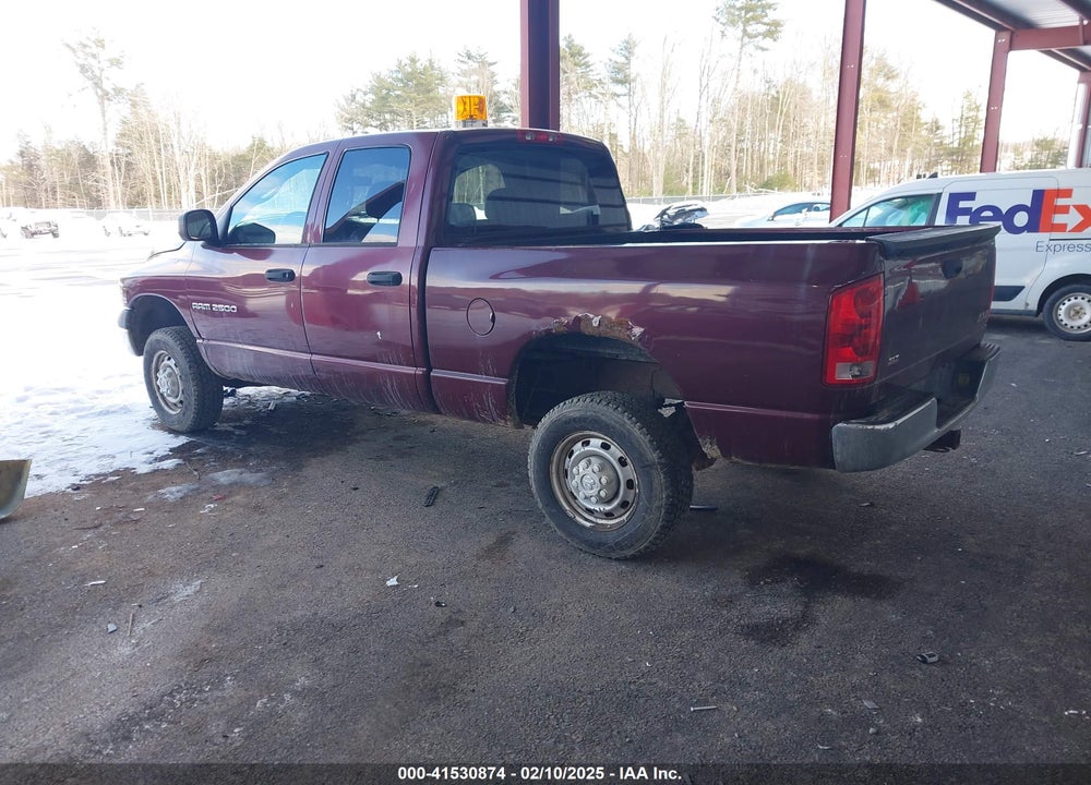 2003 DODGE RAM 2500 SLT/LARAMIE/ST VIN: 3D7KU28D13G835806