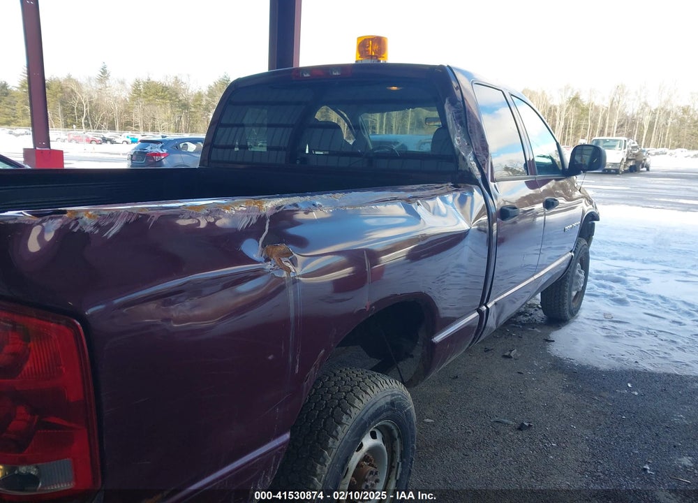 2003 DODGE RAM 2500 SLT/LARAMIE/ST VIN: 3D7KU28D13G835806