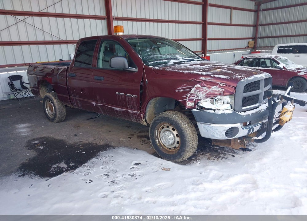 2003 DODGE RAM 2500 SLT/LARAMIE/ST VIN: 3D7KU28D13G835806