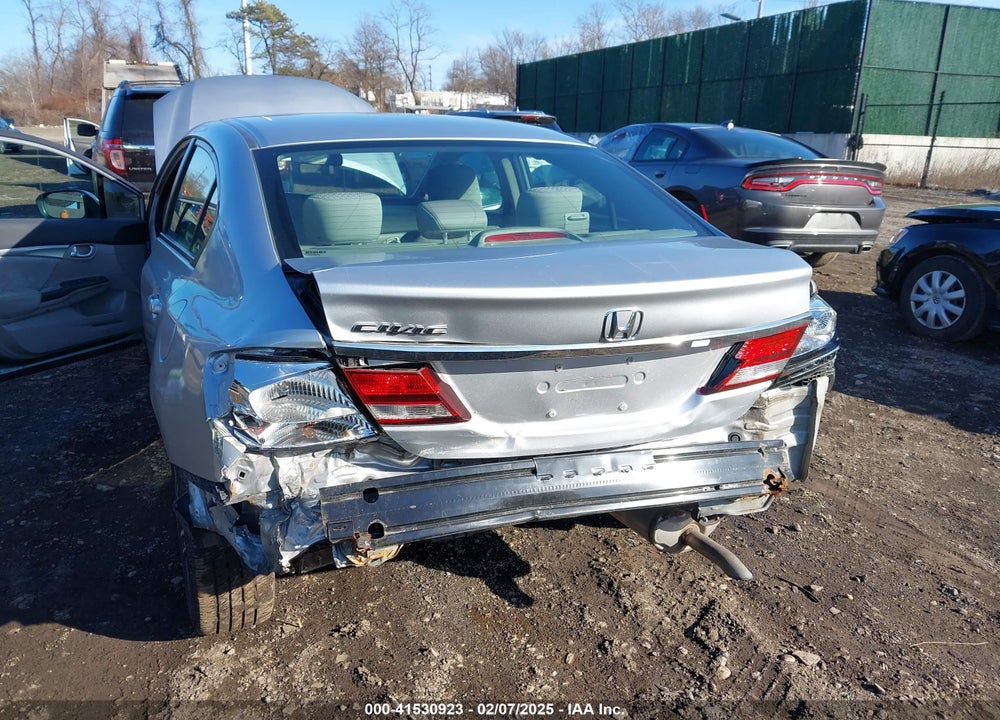 2015 HONDA CIVIC VIN: 19XFB2F8XFE231839