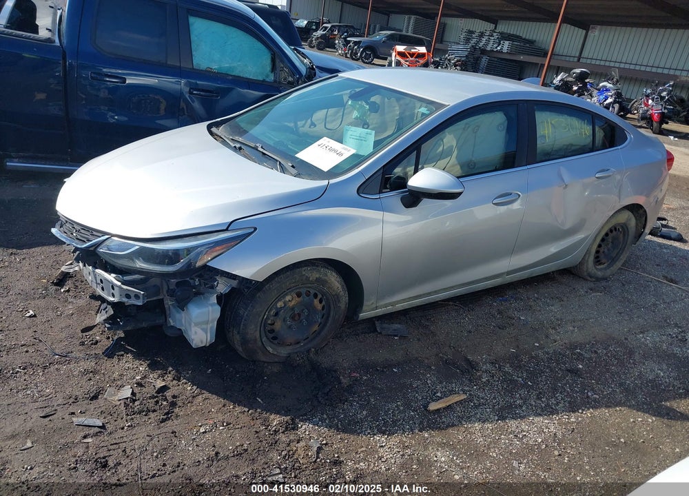2016 CHEVROLET CRUZE VIN: 1G1BE5SM8G7281563