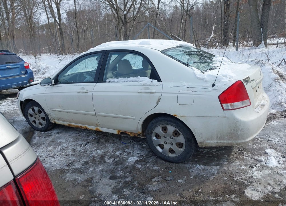 2009 KIA SPECTRA EX VIN: KNAFE222295654985