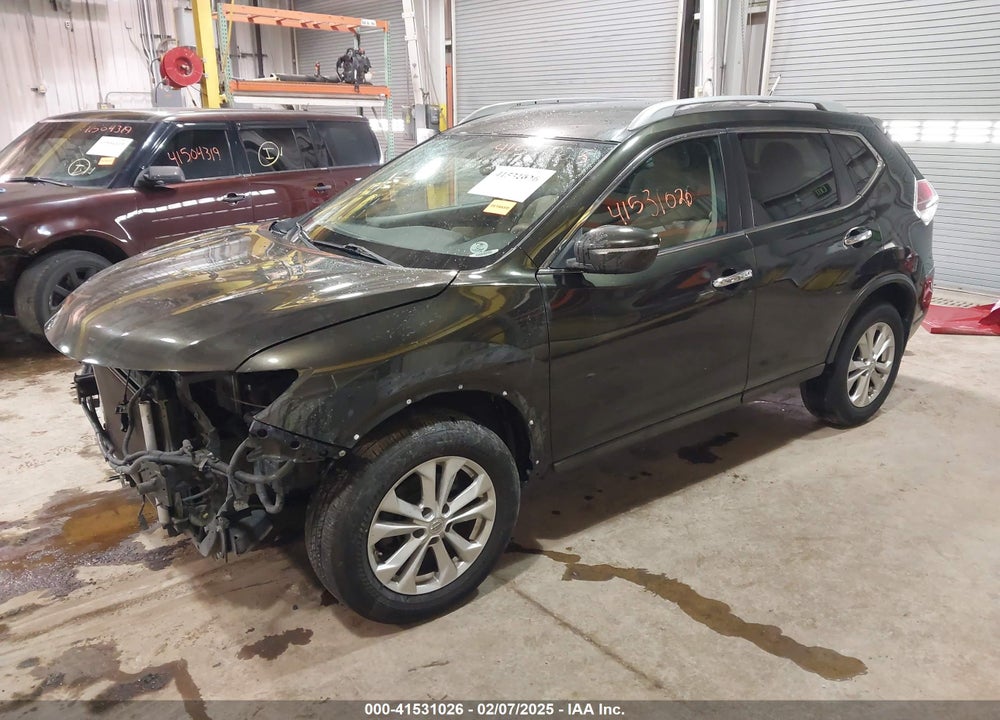 2015 NISSAN ROGUE SV VIN: 5N1AT2MT3FC869979