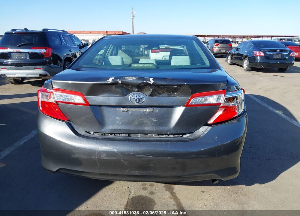 2012 TOYOTA CAMRY VIN: 4T4BF1FK4CR196061