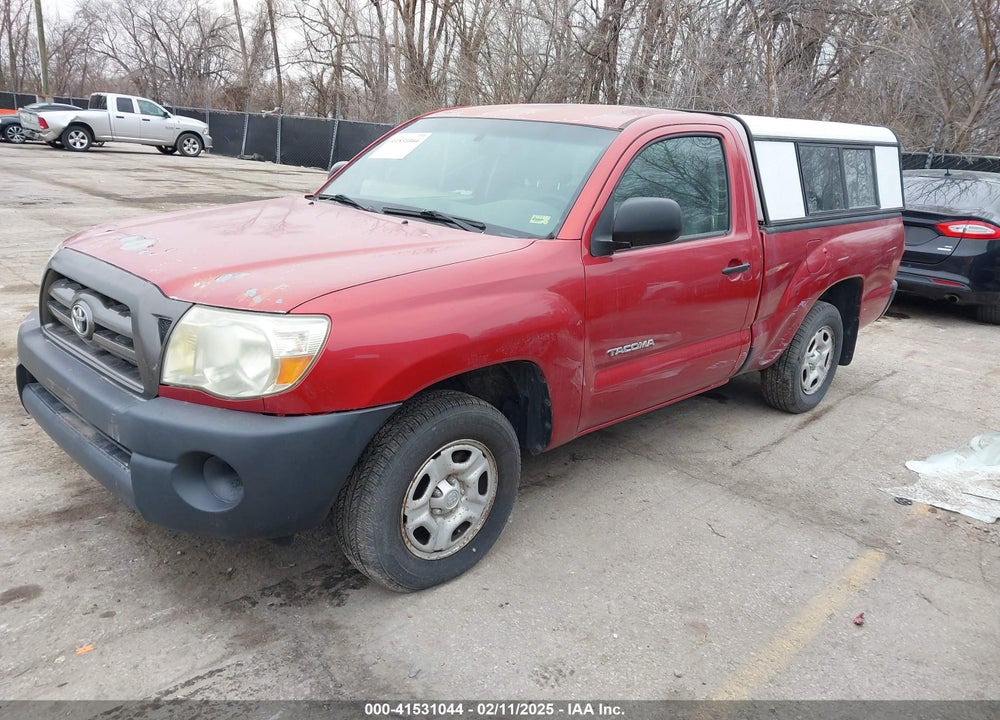 2008 TOYOTA TACOMA VIN: 5TENX22NX8Z572646