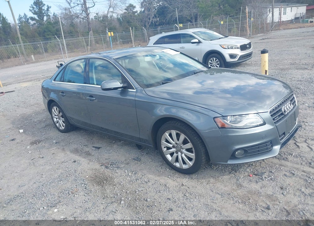 2012 AUDI A4 2.0T PREMIUM VIN: WAUBFAFL0CN009042