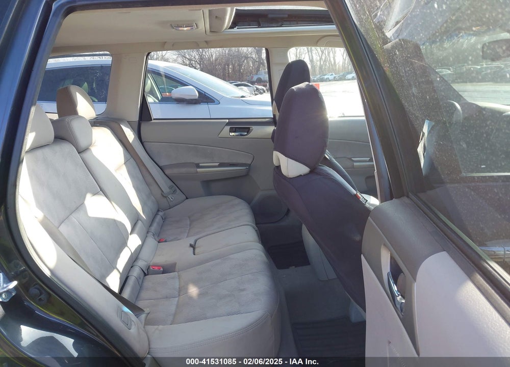 2009 SUBARU FORESTER 2.5X VIN: JF2SH63699H755815