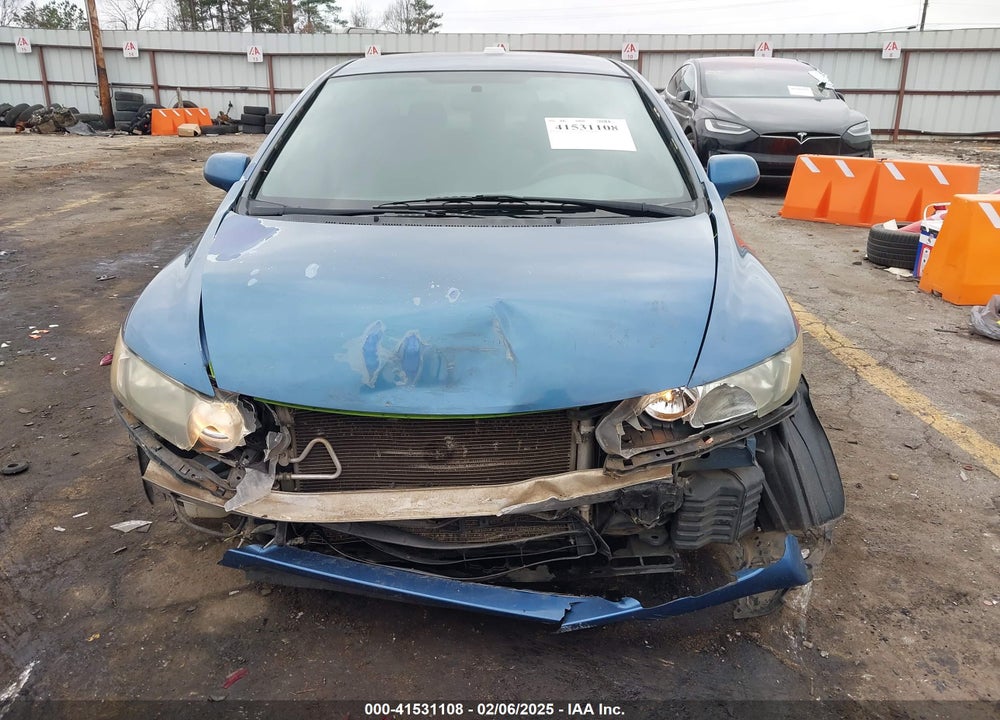 2011 HONDA CIVIC LX VIN: 19XFA1F59BE014456