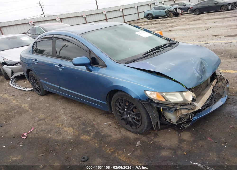 2011 HONDA CIVIC LX VIN: 19XFA1F59BE014456