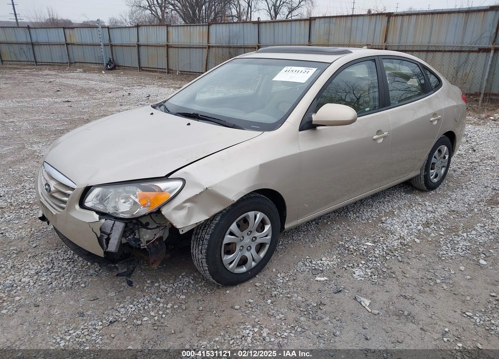 2010 HYUNDAI ELANTRA GLS VIN: KMHDU4AD0AU130980