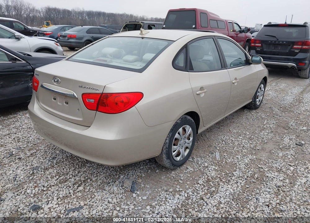 2010 HYUNDAI ELANTRA GLS VIN: KMHDU4AD0AU130980
