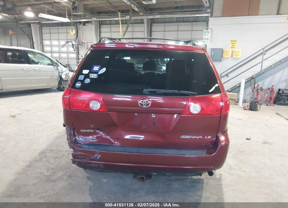 2009 TOYOTA SIENNA LE VIN: 5TDZK23C29S256086