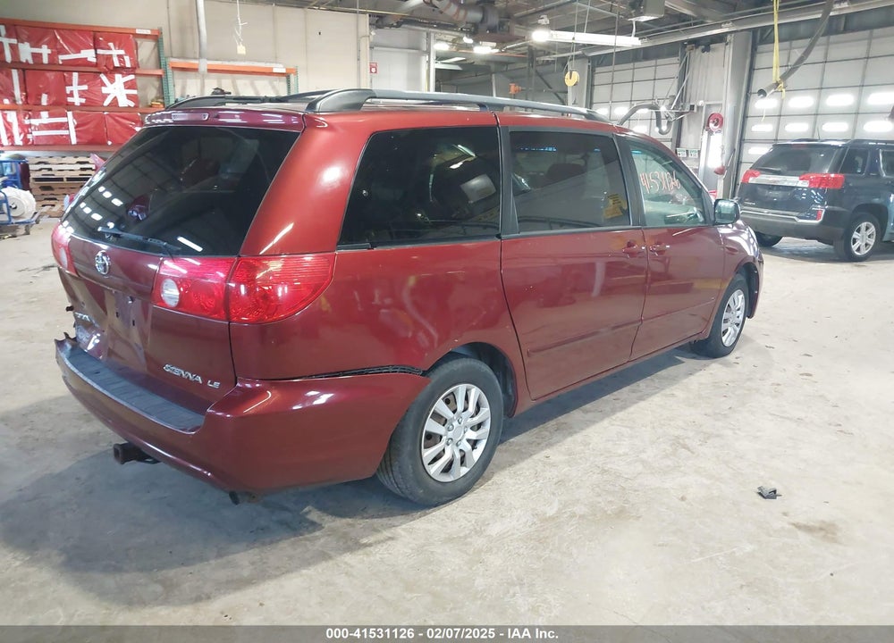 2009 TOYOTA SIENNA LE VIN: 5TDZK23C29S256086