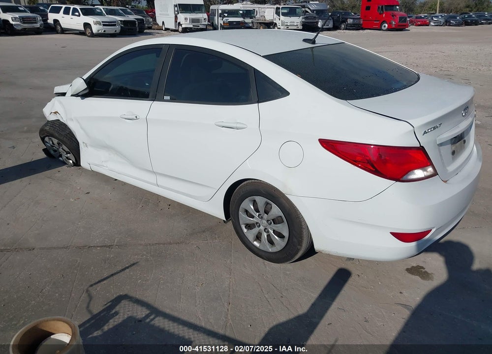 2017 HYUNDAI ACCENT SE VIN: KMHCT4AEXHU289104