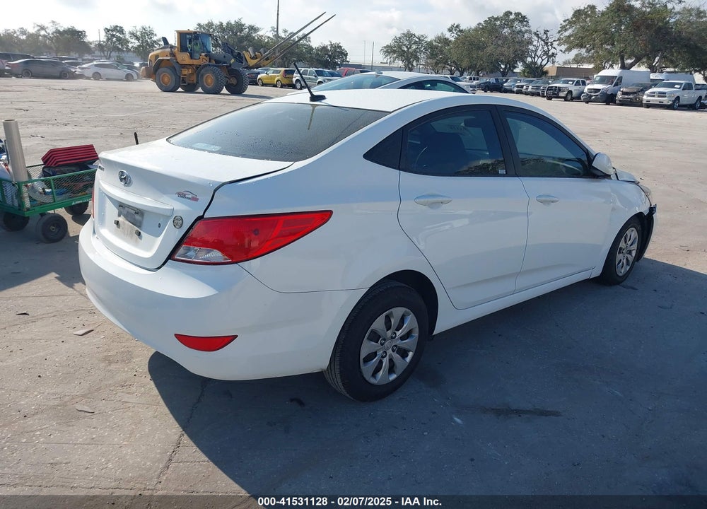 2017 HYUNDAI ACCENT SE VIN: KMHCT4AEXHU289104