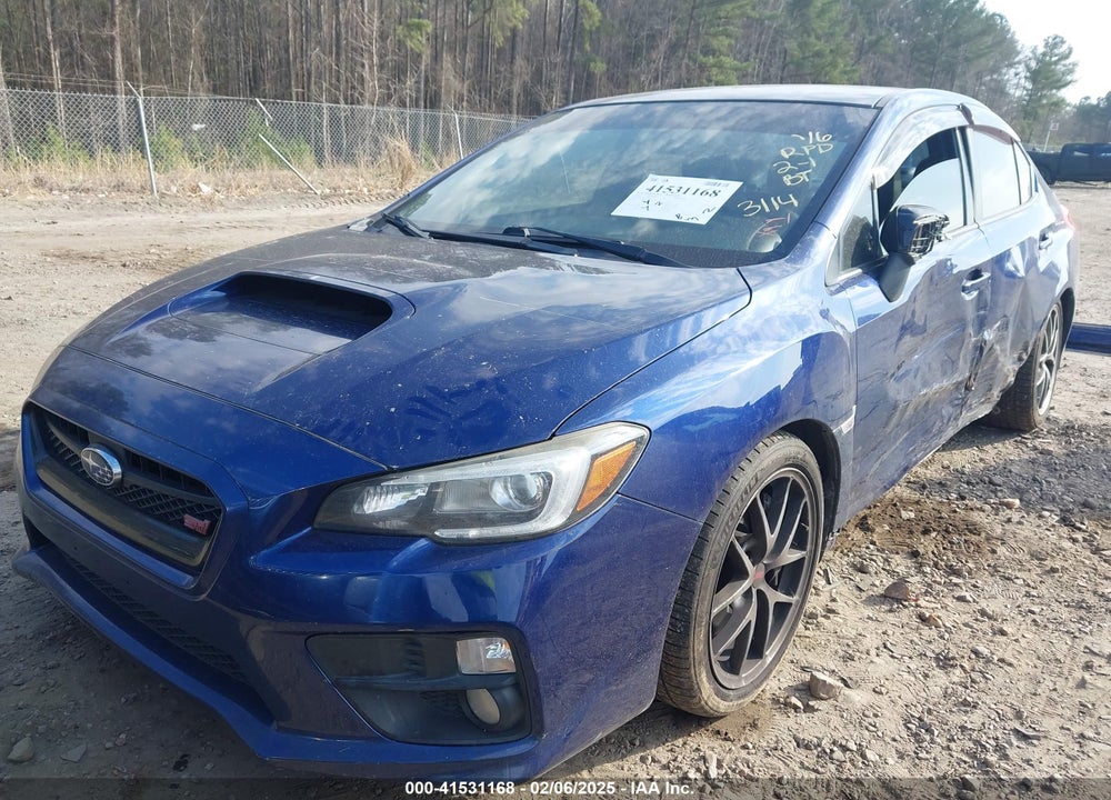 2016 SUBARU WRX STI VIN: JF1VA2Z66G9823114