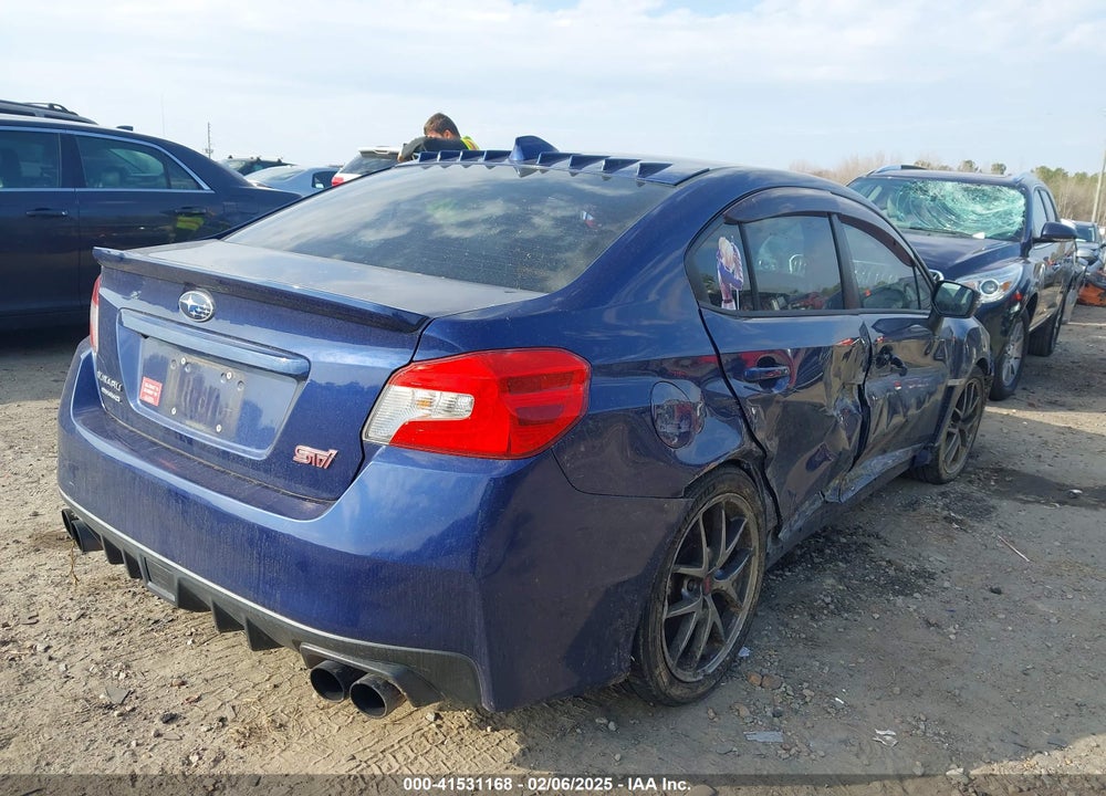 2016 SUBARU WRX STI VIN: JF1VA2Z66G9823114