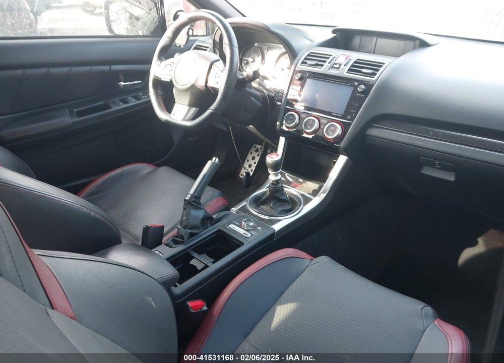 2016 SUBARU WRX STI VIN: JF1VA2Z66G9823114