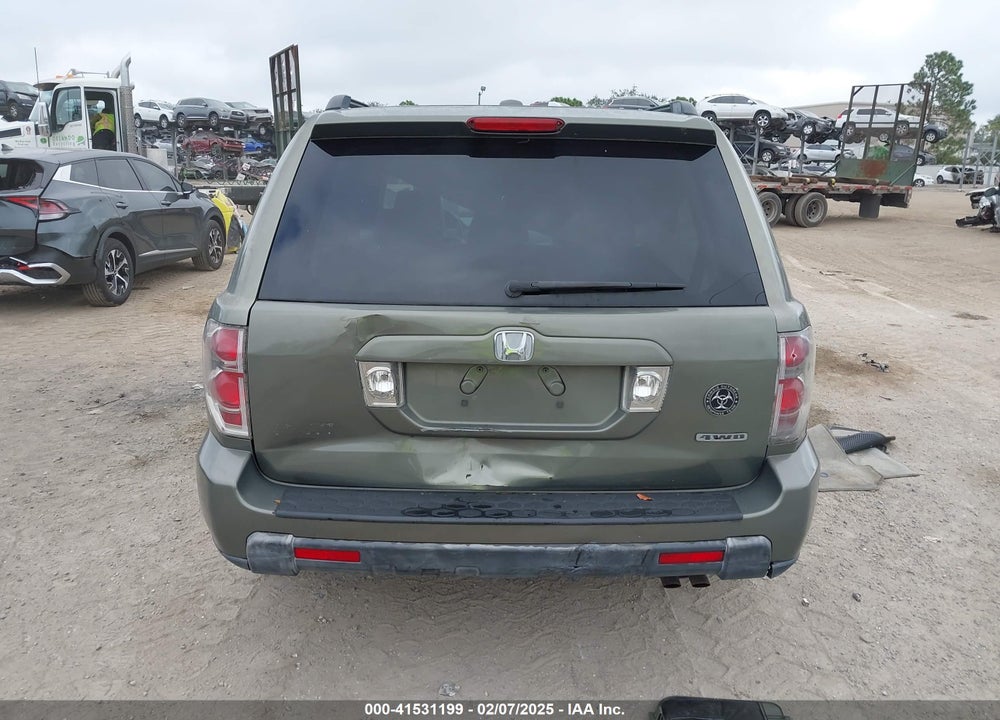 2008 HONDA PILOT EX-L VIN: 5FNYF18518B013361