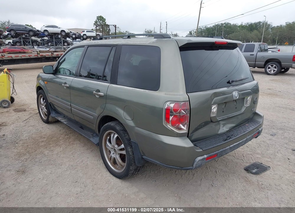 2008 HONDA PILOT EX-L VIN: 5FNYF18518B013361