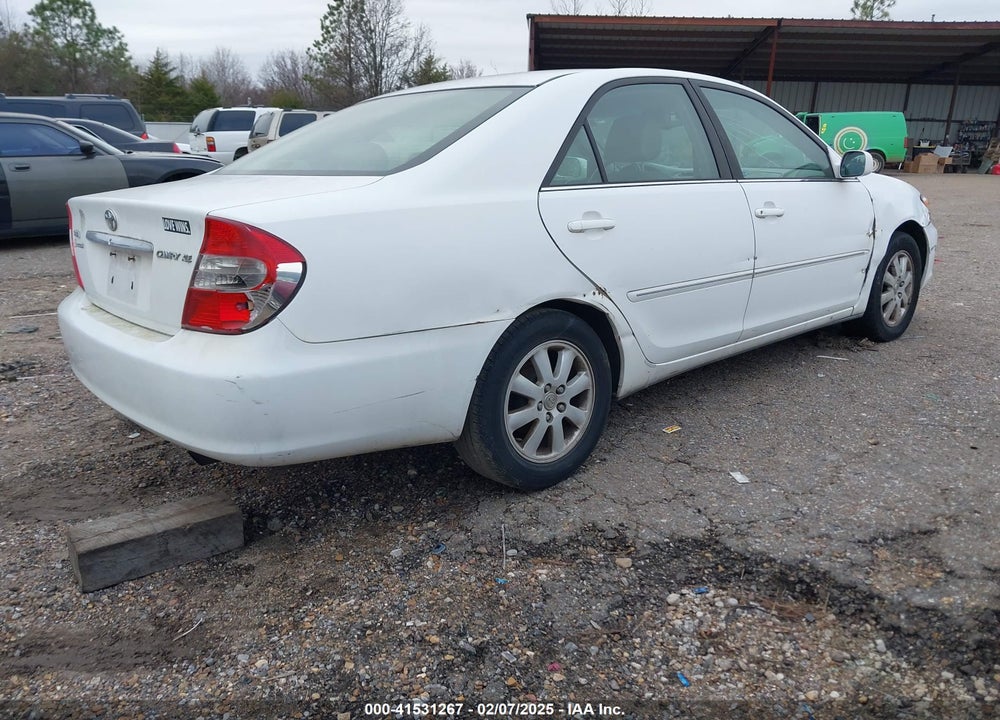 2004 TOYOTA CAMRY XLE VIN: 4T1BE30K64U340731