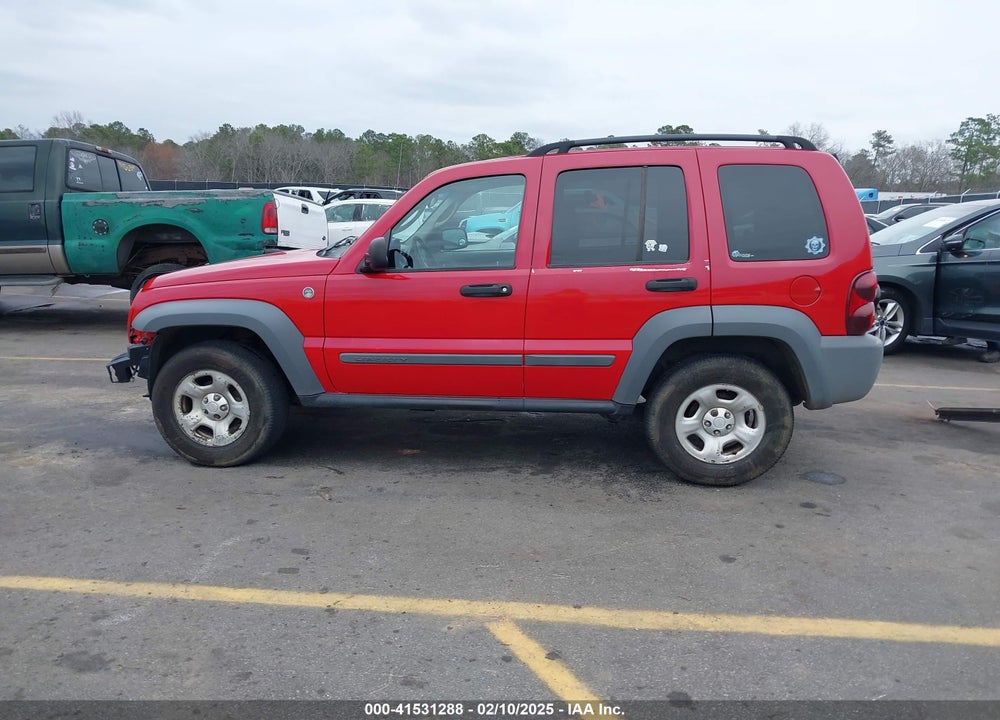 2005 JEEP LIBERTY SPORT VIN: 1J4GL48K15W544248