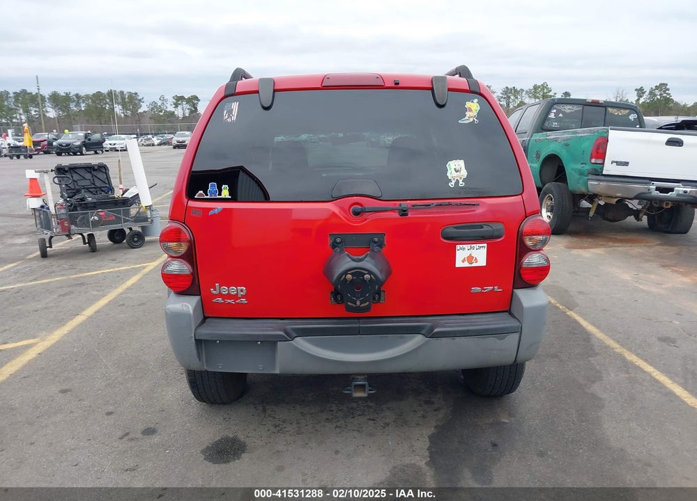 2005 JEEP LIBERTY SPORT VIN: 1J4GL48K15W544248