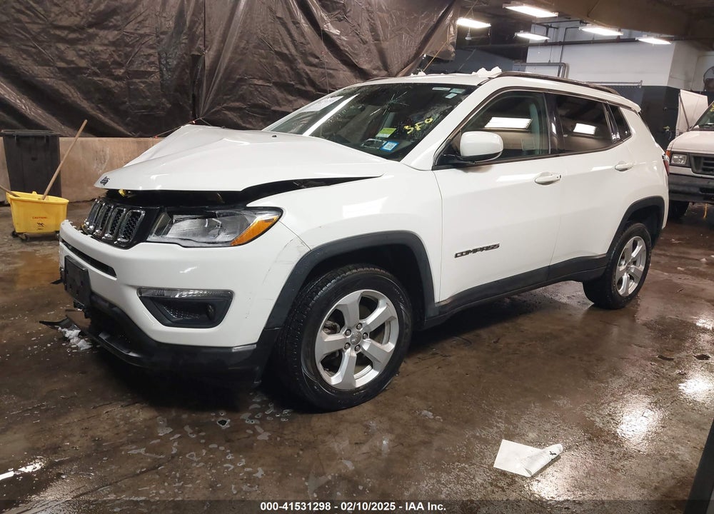 2018 JEEP COMPASS LATITUDE 4X4 VIN: 3C4NJDBB5JT493087