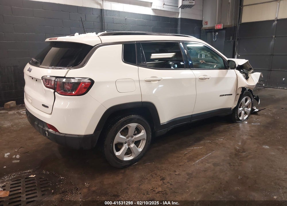 2018 JEEP COMPASS LATITUDE 4X4 VIN: 3C4NJDBB5JT493087