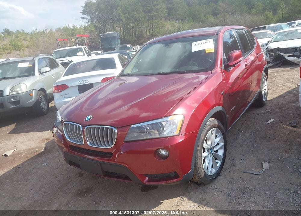 2013 BMW X3 XDRIVE28I VIN: 5UXWX9C53D0D04108