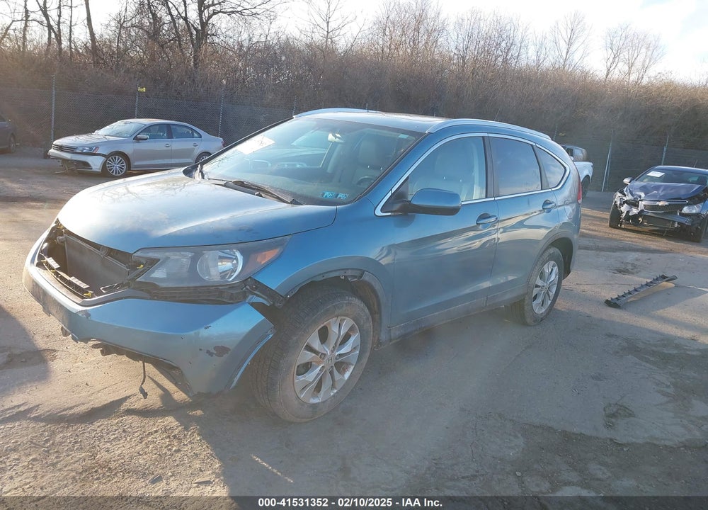 2014 HONDA CR-V EX-L VIN: 2HKRM4H72EH665111