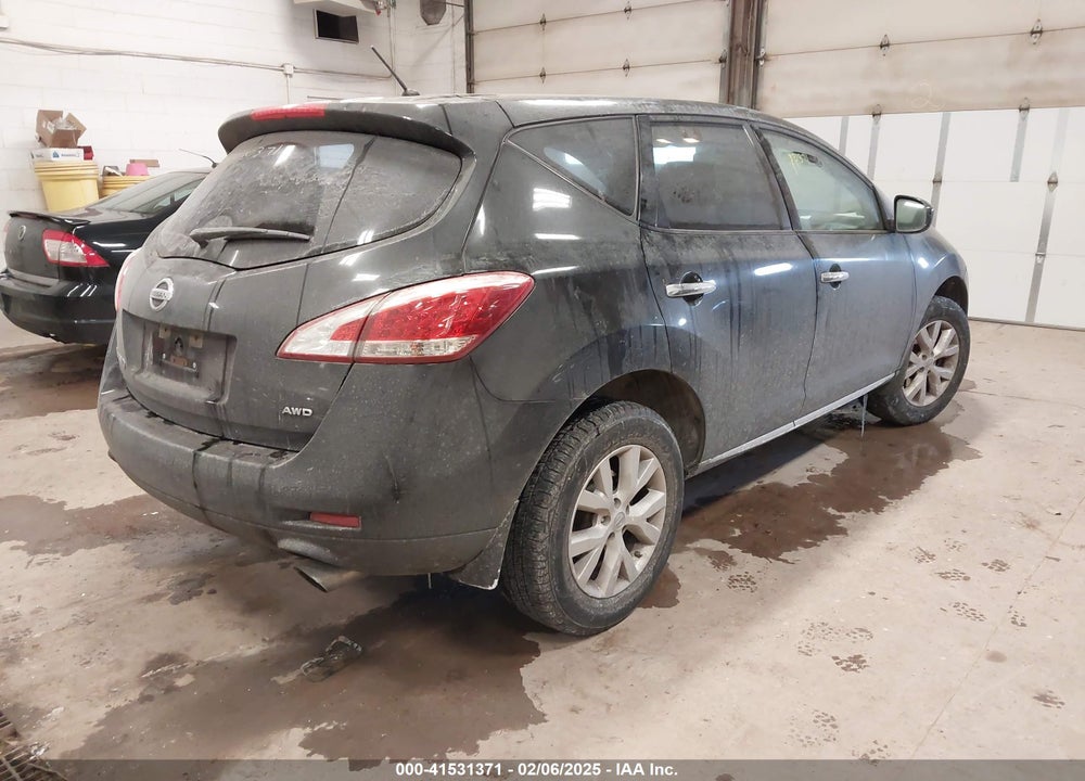 2012 NISSAN MURANO S VIN: JN8AZ1MW2CW212029