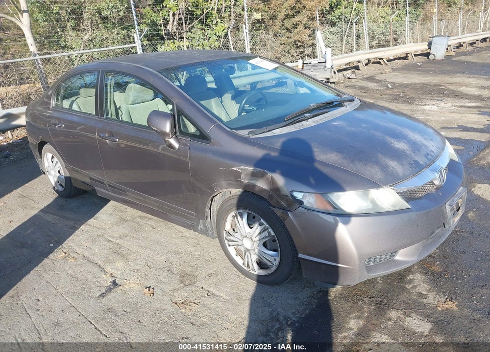 2010 HONDA CIVIC LX VIN: 2HGFA1F59AH563272