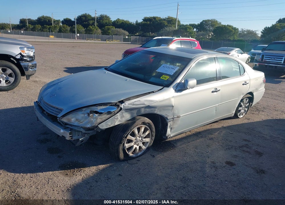 2003 LEXUS ES 300 VIN: JTHBF30G936011231