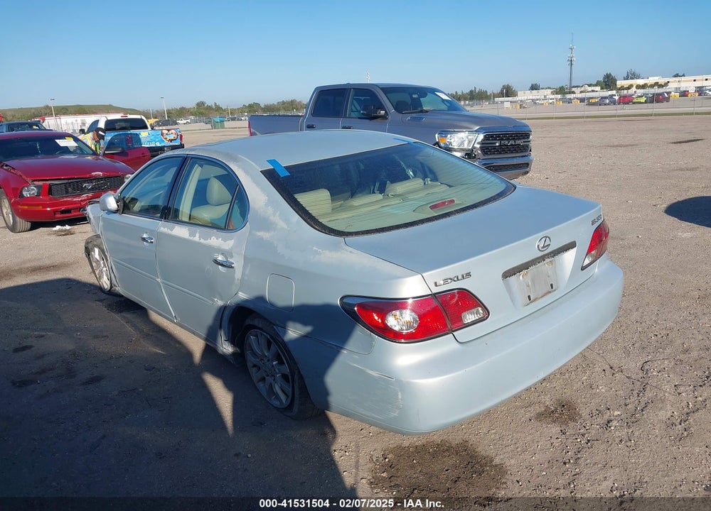 2003 LEXUS ES 300 VIN: JTHBF30G936011231