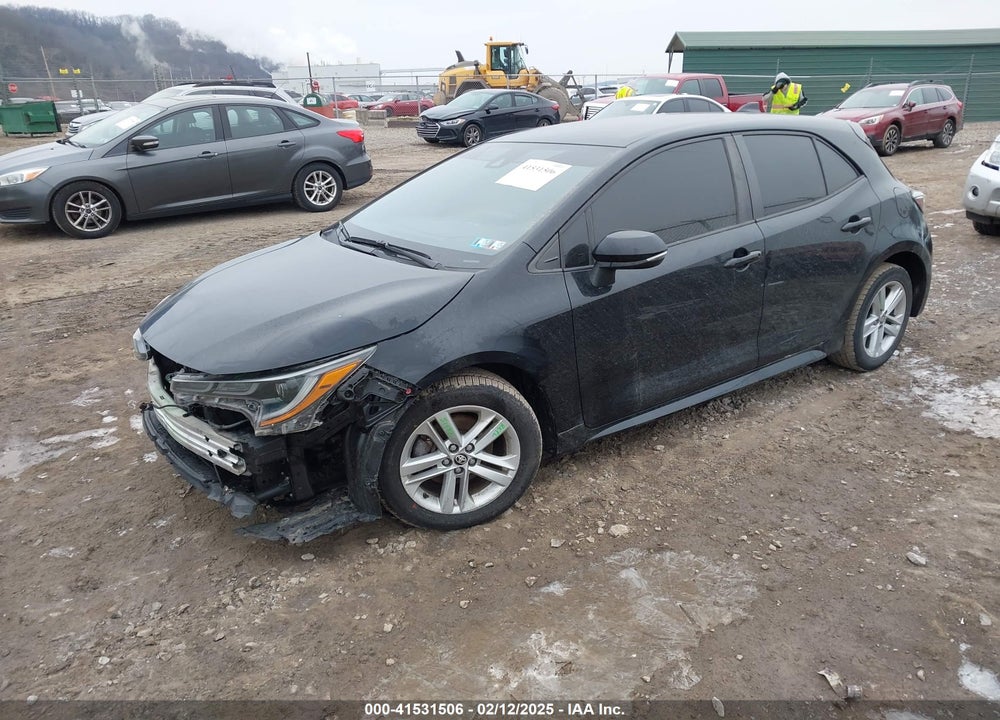 2019 TOYOTA COROLLA VIN: JTNK4RBE8K3045081