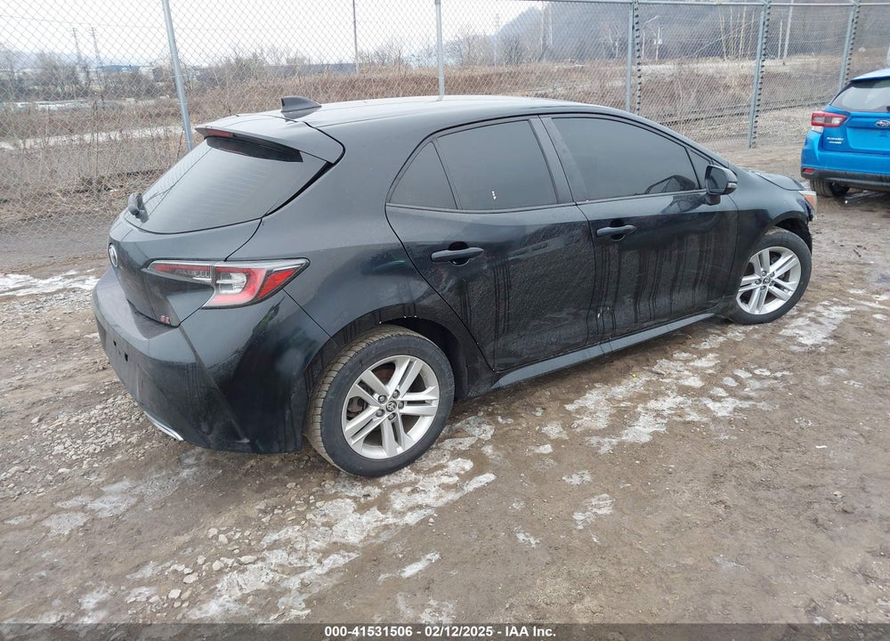 2019 TOYOTA COROLLA VIN: JTNK4RBE8K3045081