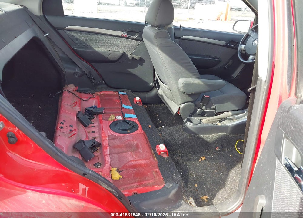 2007 CHEVROLET AVEO VIN: KL1TD56657B176185